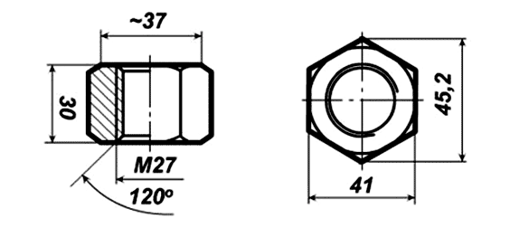 34 22 1 35 24 1. Чертеж гайки м27x2. Гайка м27 чертеж. Гайка м24 чертеж. Гайка м24 Размеры чертеж.