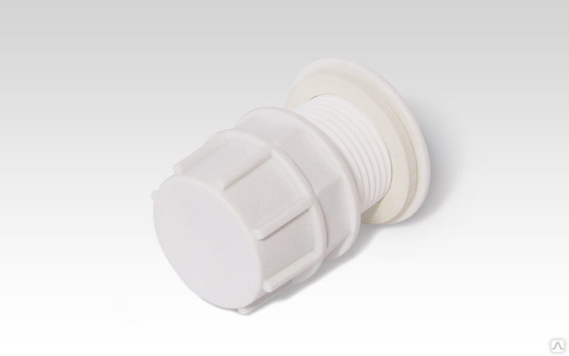 Отвод пластиковый на 1\"дюйм с наружней резьбой, цена в Самаре от ...