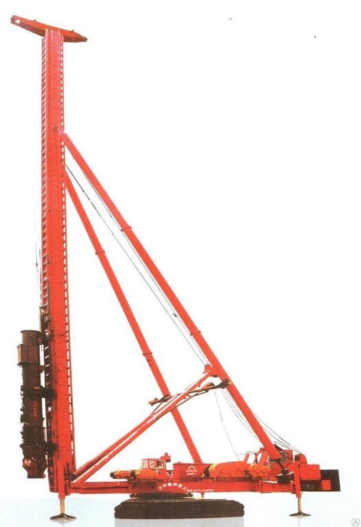 Сваебойная установка DEBOOM DBZ62C на гусеницах