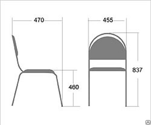 Размер стула для офиса