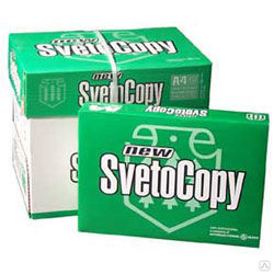 Бумага офисная Светокопи SVETOCOPY А4 (500л) 80г/м2 146CIE Светогорск ...