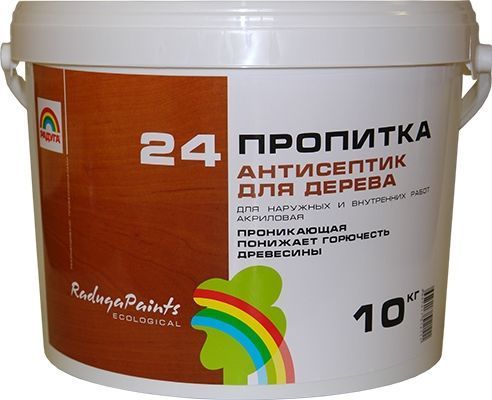Пропитка-антисептик для дерева Радуга-24 10 л
