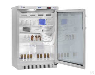 Холодильник фармацевтический ХФ-140 «Позис» (дверь стекло) 
