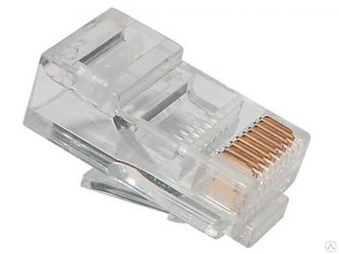 Разъем проходной 8p8c rj45