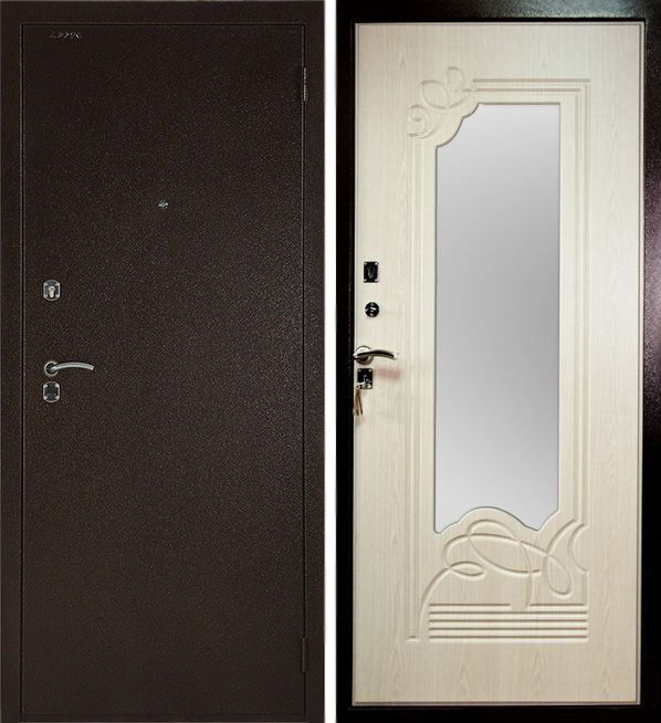 Дверь входная металлическая Ольга с пенополистиролом