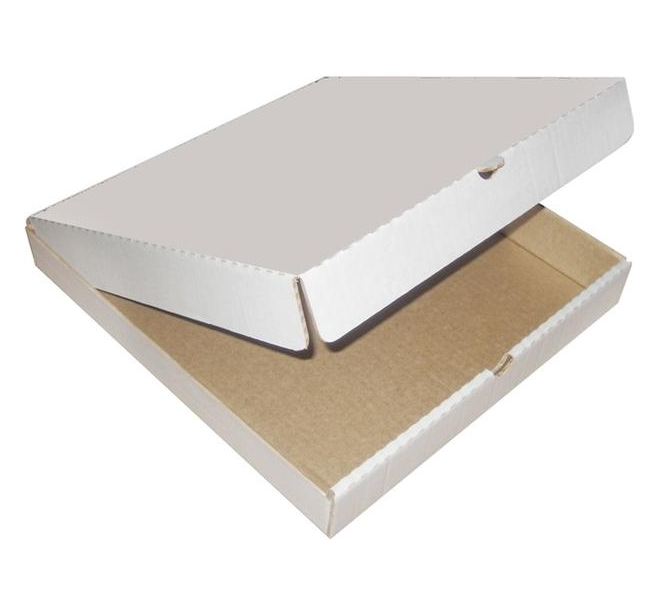 Коробка для пиццы 400*400*40 мм. (белая), 50 штук в упаковке Pack24