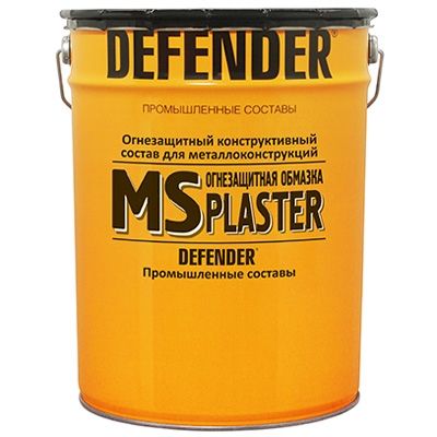 Огнезащитная обмазка Дефендер MS PLASTER