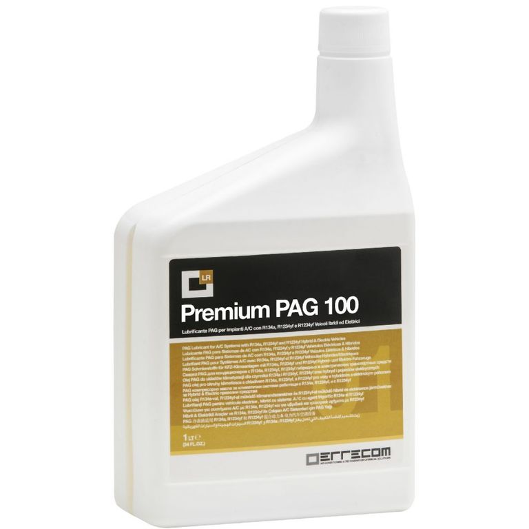 Масло для кондиционера автомобиля синтетическое ERRECOM Premium PAG 100 1л.