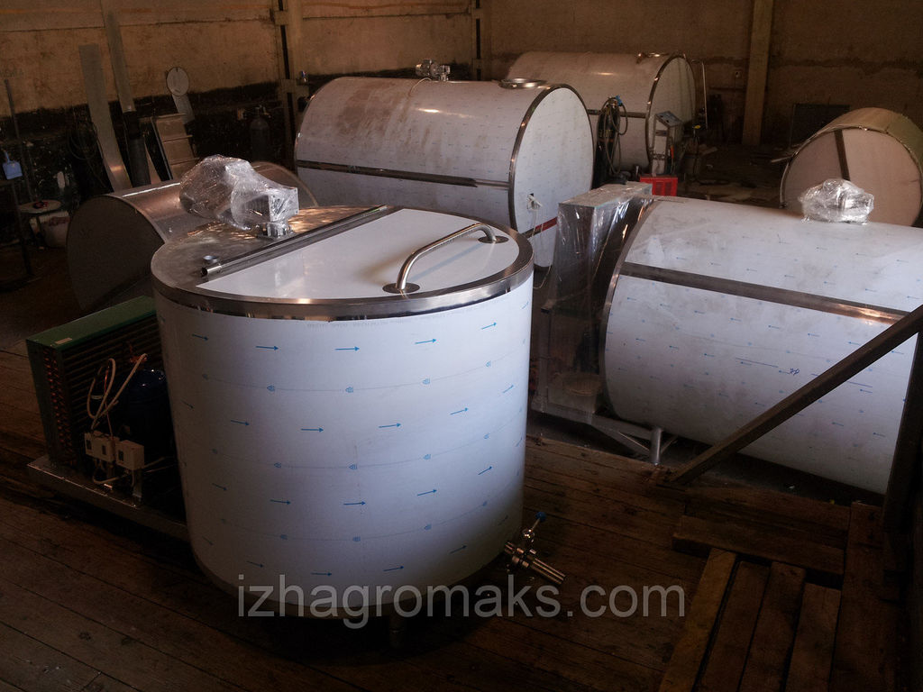 Установка охлаждения молока УОМ от 100 до 4000 л ИжАгроМакс