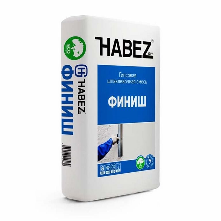Гипсовая шпаклевочная смесь (12шт./меш.) HABEZ-ФИНИШ 2 кг