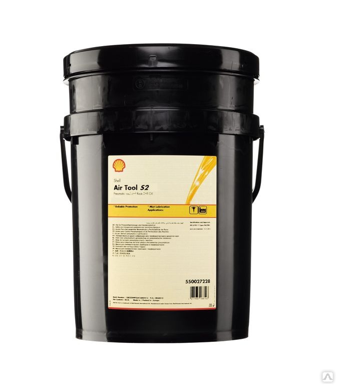 Циркуляционное масло SHELL Air Tool Oil S2 A 100 (20 л)  за 13 .