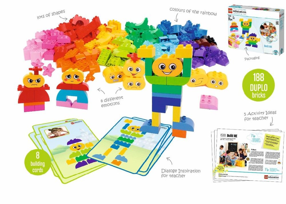Конструктор эмоциональное развитие ребенка LEGO Education 45018