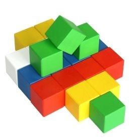 Набор кубиков (цветные)