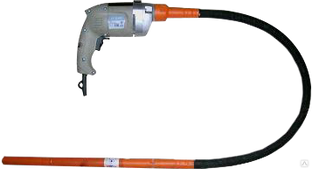 Вибратор глубинный портативный КРАСНЫЙ МАЯК ИВ-120 (38мм) 