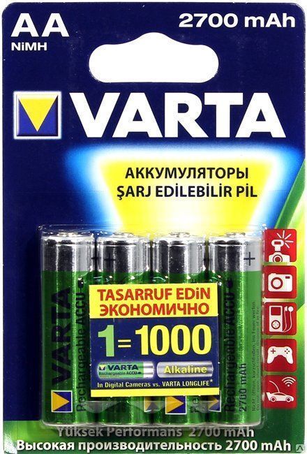 Аккумулятор Varta Power Accu AA 2700 mAh