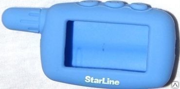 Силиконовый чехол для StarLine A4/A6/A8 синий