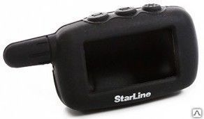 Силиконовый чехол для StarLine A4/A6/A8 черный