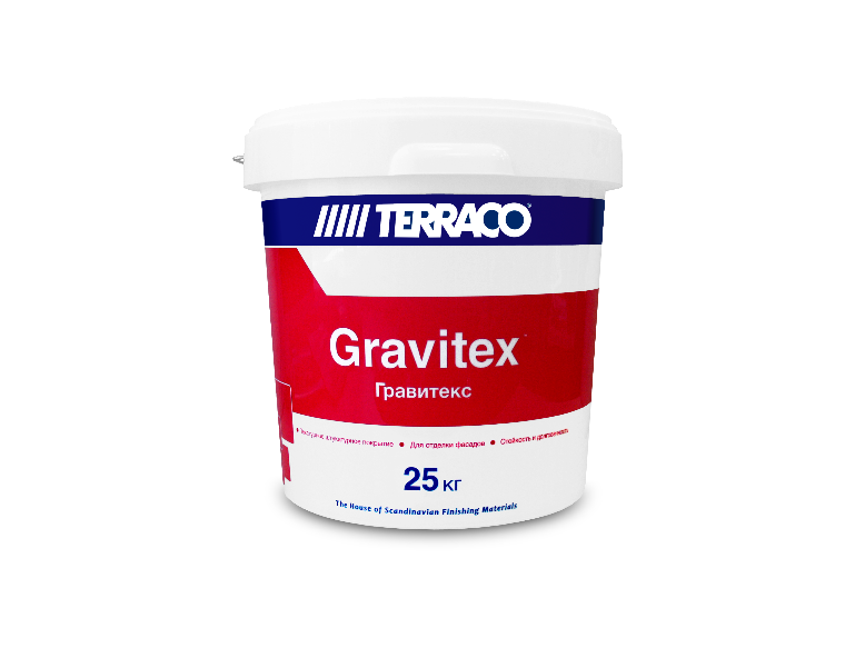 Штукатурка декоративная эконом Gravitex Décor (Roller,Micro ,Fine,Granule)