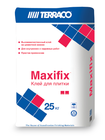 MAXIFIX 25 кг Клей для плитки и керамогранита