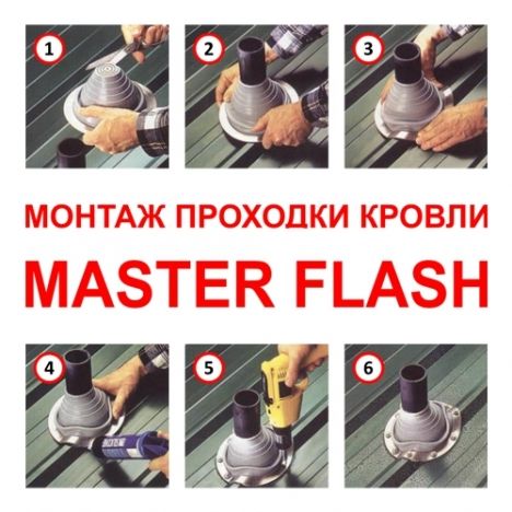 Проходной элемент Master Flesh прямой №8, D= 178-330 мм 6