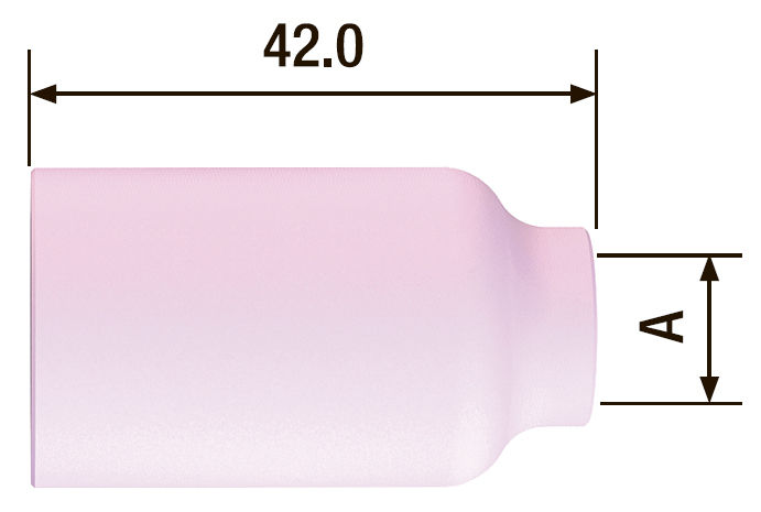 Сопло керамическое для газовой линзы №7 ф11 FB TIG 17-18-26 10 шт Fubag