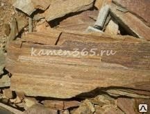 Плитняк златолит рваный "Кора дерева" 20-25 мм