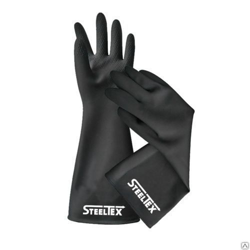 Кислотостойкие защитные перчатки SteelTEX HAND PROTECTION
