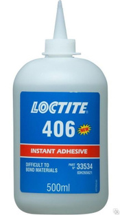 Клей цианоакрилатный для эластомеров и резины LOCTITE 406 500 гр 
