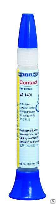 Суперклей цианоакрилатный WEICON VA 1401 (основа-этилат)