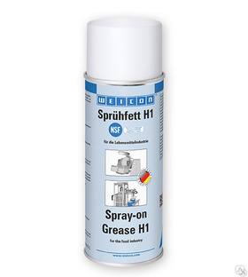 Пищевая жировая смазка WEICON Spray-on Grease H1 аэрозоль 400 мл 