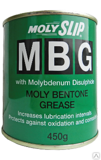 Бентонитовая смазка с молибденом Molyslip MBG банка 0,45 кг