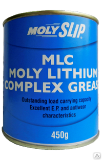 Литиевая смазка с дисульфидом молибдена Molyslip MLC банка 0,45 кг 