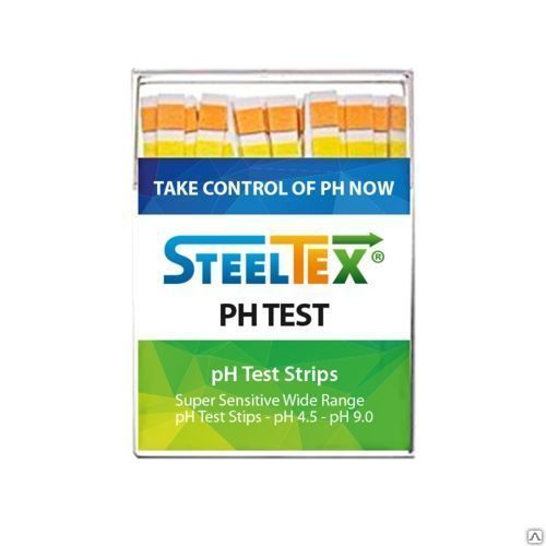 Набор полосок для измерения уровня PH SteelTex TEST