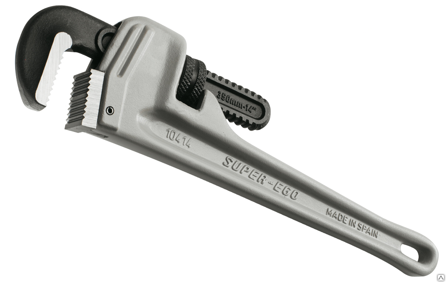 Алюминиевый трубный ключ для труб Ø до 61 мм (2") ALUDUR SUPER-EGO