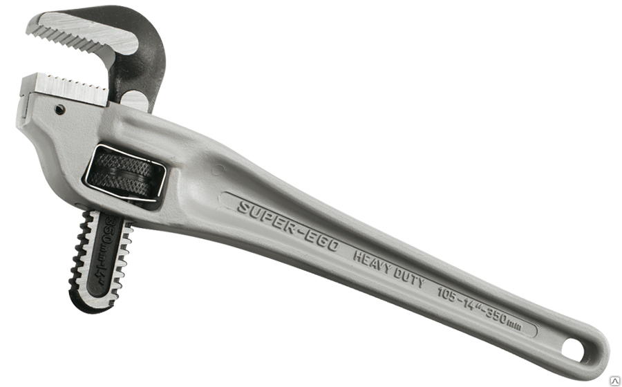 Алюминиевый трубный ключ Ø до 77 мм (2 1/2") OFFSET ALUDUR SUPER-EGO