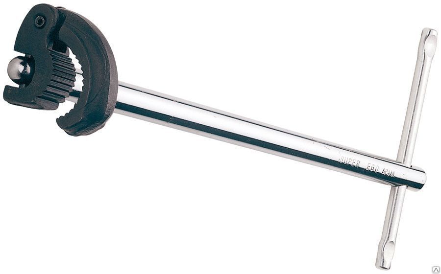 Трубный ключ для раковины с Ø трубы 10-32 мм SUPER-EGO