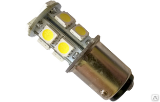 Лампа LED широкодиапазонная Ba15d 13smd 10-30v 