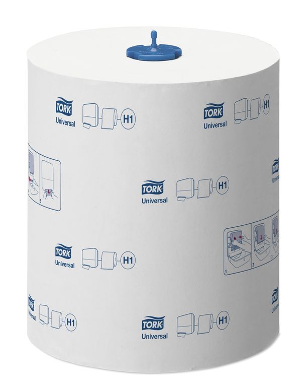 290059 Tork Matic Universal бумажные полотенца однослойные белые в рулонах 38x190x210 мм