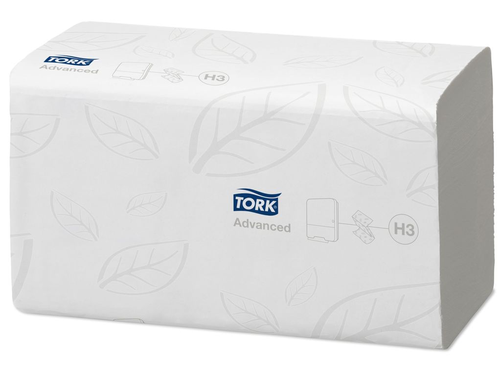 290163 Tork Advanced листовые полотенца двухслойные Singlefold сложения ZZ