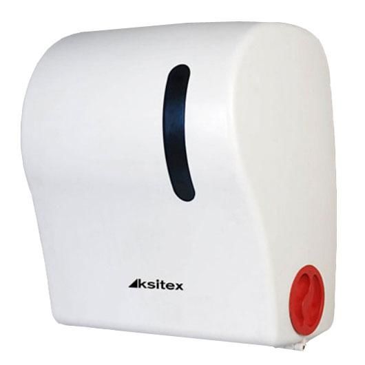 Ksitex AC1-18 Диспенсер для рулонных полотенец, пластик белый