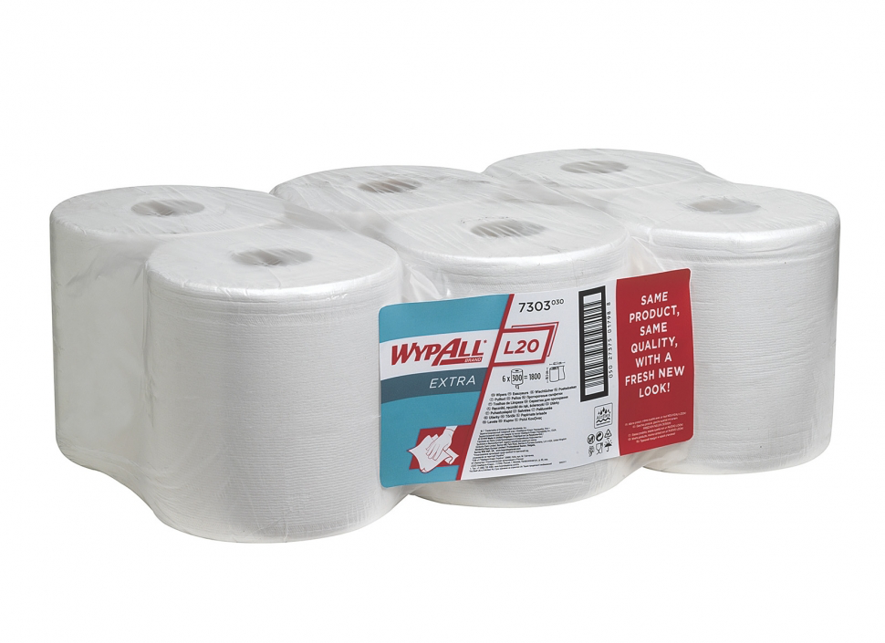 Kimberly-Clark 7303 WYPALL L20 EXTRA бумажные протирочные полотенца в рулоне