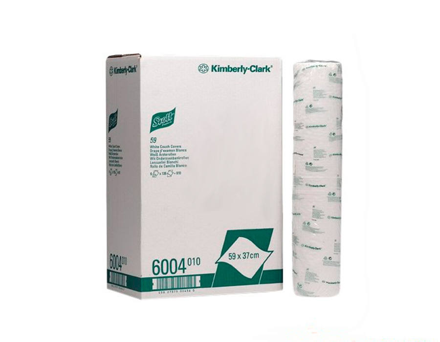Kimberly-Clark 6004 Простыни бумажные(ширина 59см) рулон