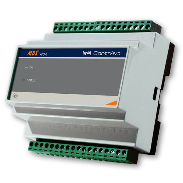 MDS AIO-4 Модуль комбинированный ввода-вывода аналог и дискретных сигналов