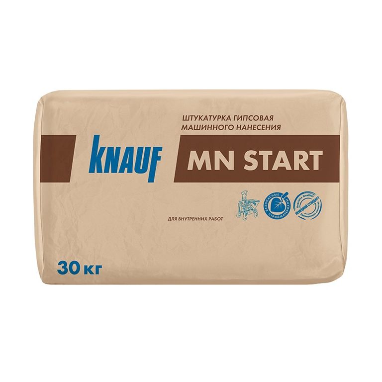 Штукатурка гипсовая Knauf МН-Start, 30 кг