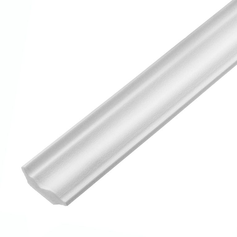Плинтус (полистирол) "solid" c12/35 , 2000 мм белый Солид