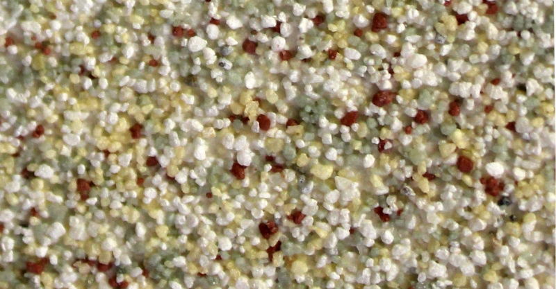 Штукатурка цветная среднезернистая 0.5-1 мм №18-оникс