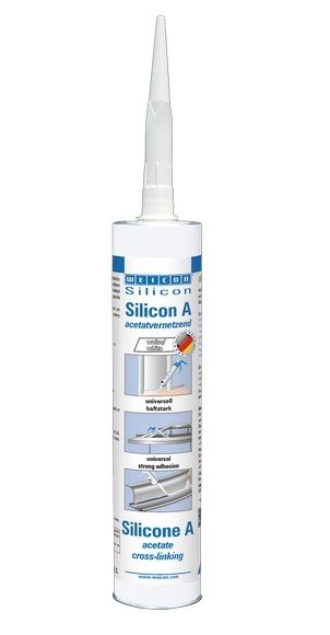 Силиконовый герметик WEICON Silicone A белый 310 мл