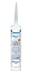 Силиконовый герметик жидкий WEICON Silicone F прозрачный 310 мл 