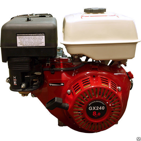 Двигатель бензиновый GX 240 (W тип) GROST