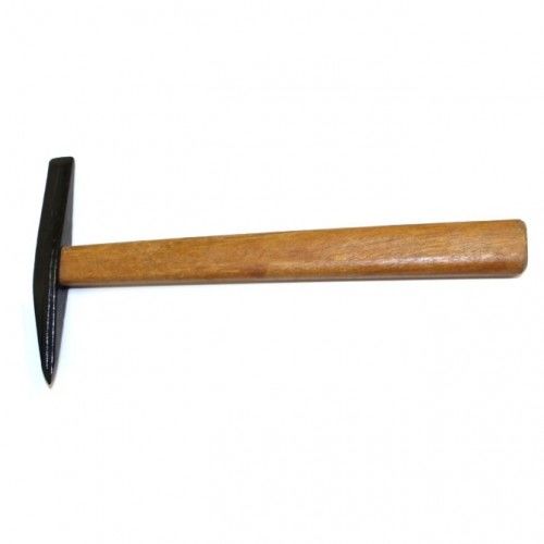 Молоток для удаления шлака с деревянной ручкой